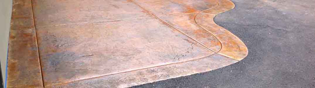 Concret Sidewalk Staining