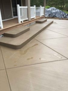Concrete Steps and Front Porch